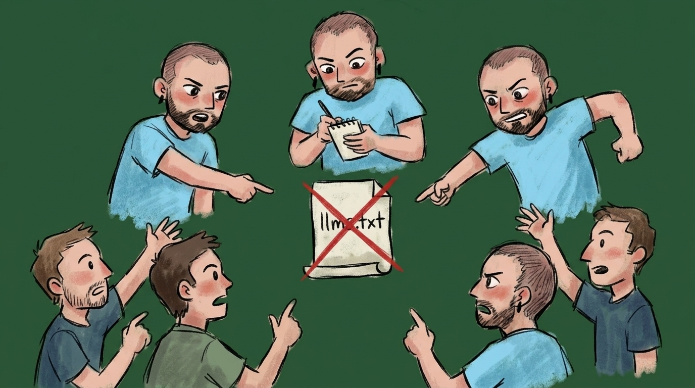 Почему все пишут про llms.txt, если он бесполезен
