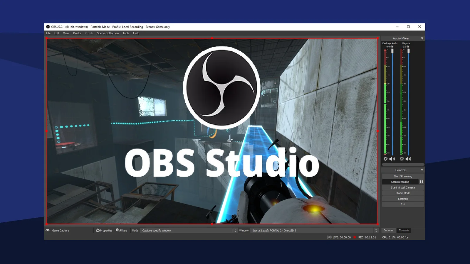 直播推流软件OBS Studio现已登录Steam