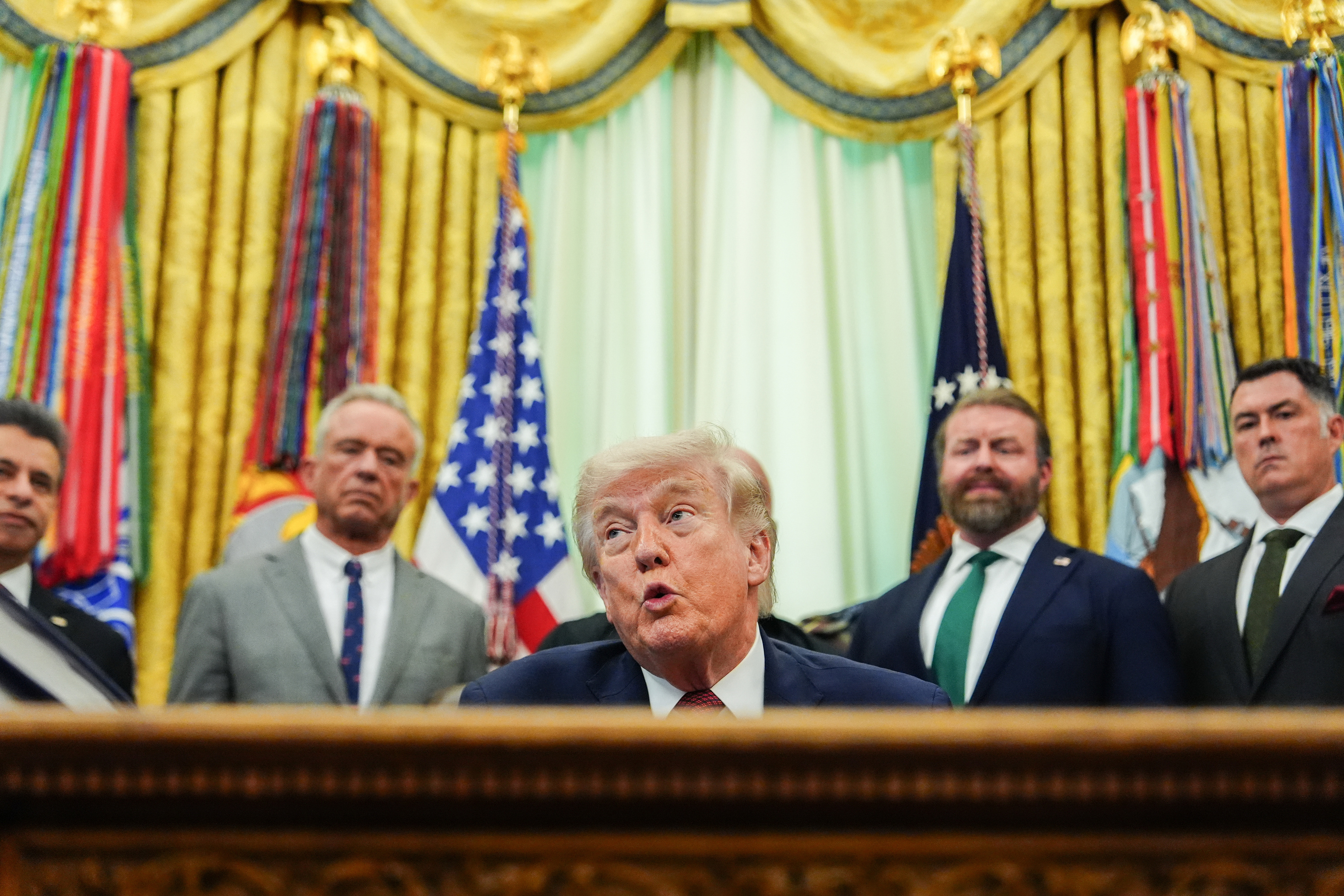 El presidente de EEUU, Donald Trump.