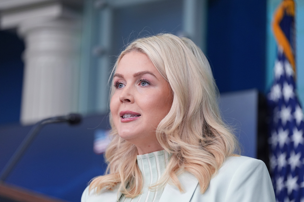 White House press secretary Karoline Leavitt