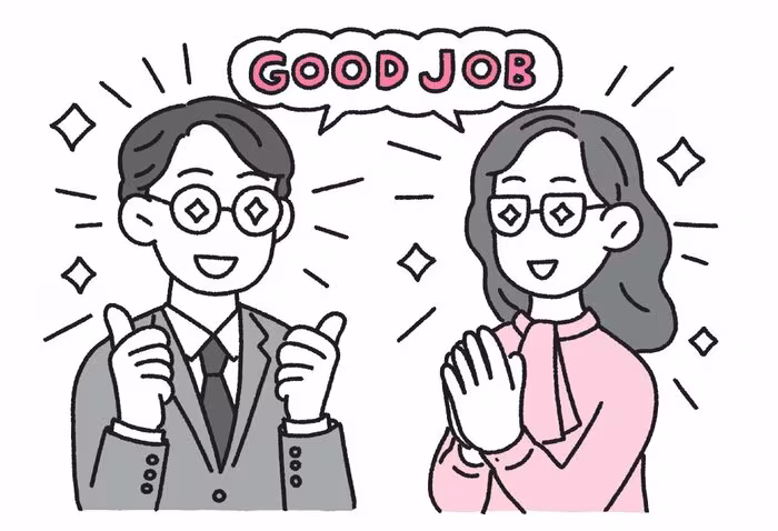 『できるリーダーはどこを「ほめる」のか？』から抜粋（イラスト：福士陽香）