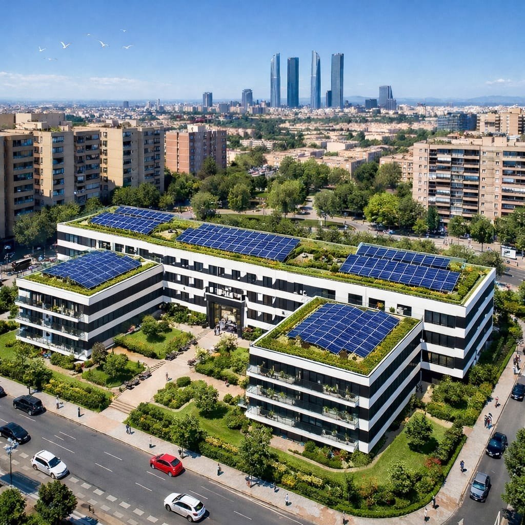 Recreaci�n de una de las futuras residencias.