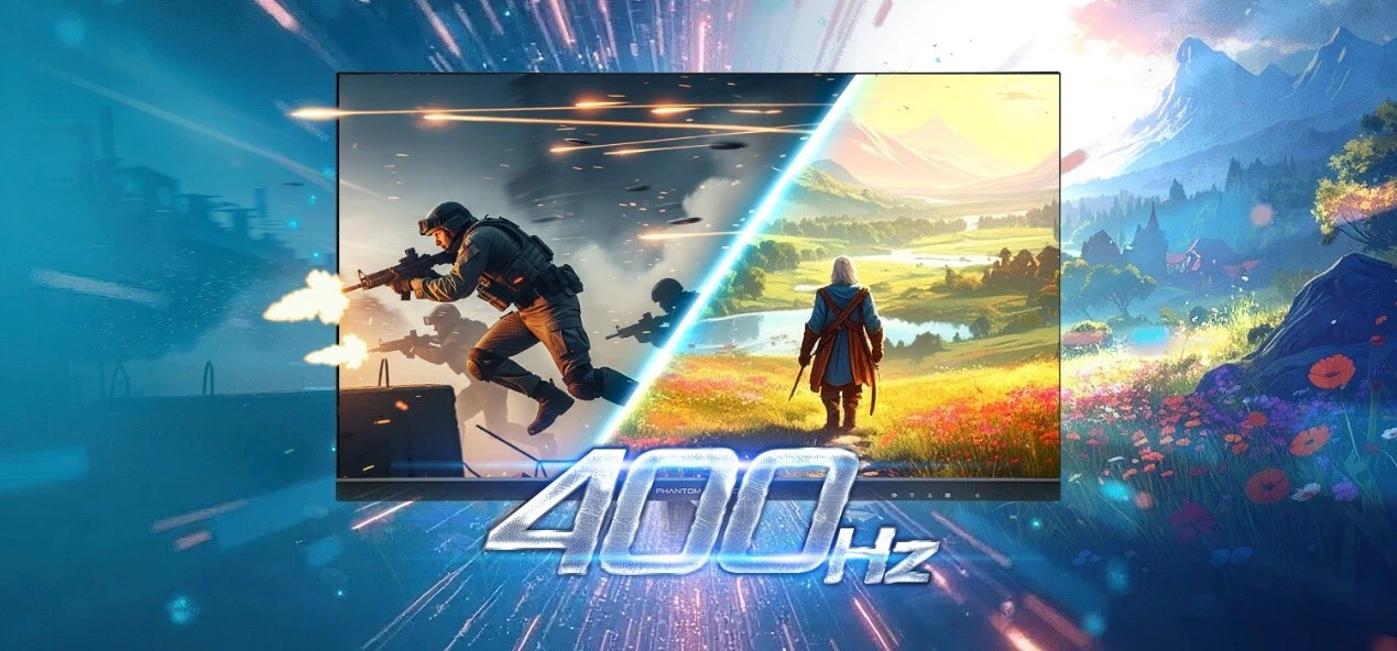 华擎推出 PG27QFW2A 电竞显示器:27 英寸 2K 400Hz FastIPS 面板,支架集成 Wi-Fi 天线