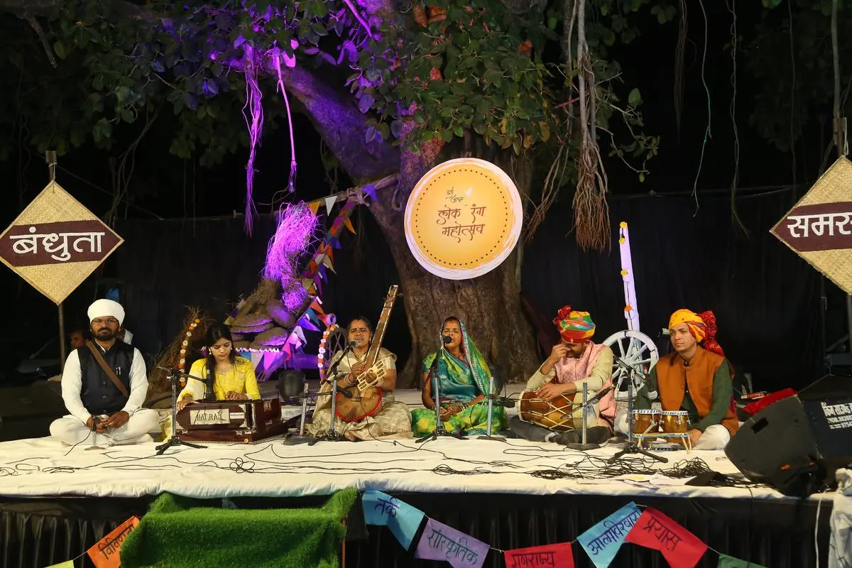 Geeta Parag says in Dewas, women have started taking singing as a serious choice. Geeta Parag says in Dewas, women have started taking singing as a serious choice.