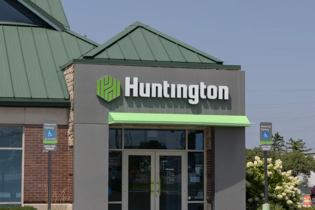 Huntington National Bank branch. Huntington Bancshares operates banking offices primarily in the Midwest.