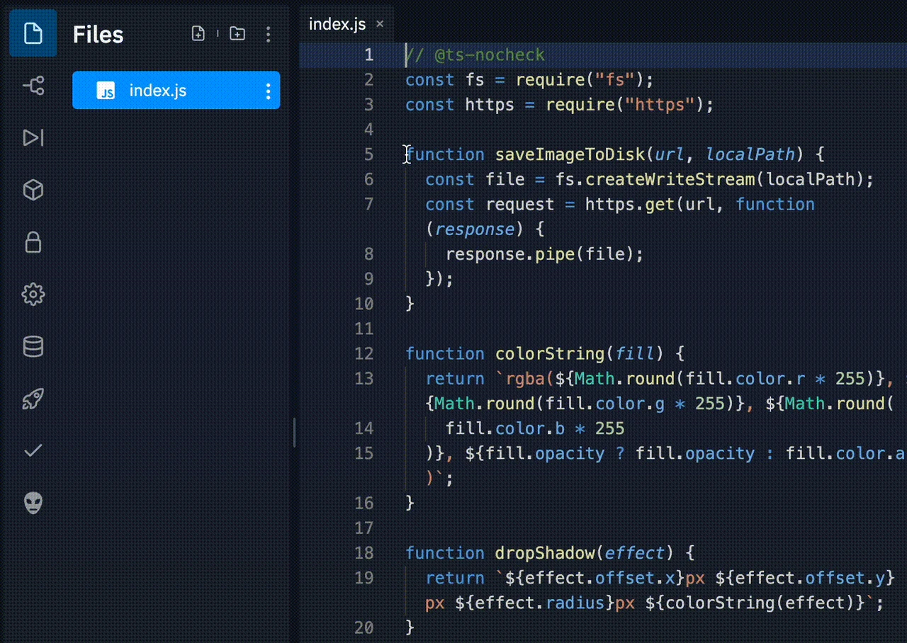 Replit code