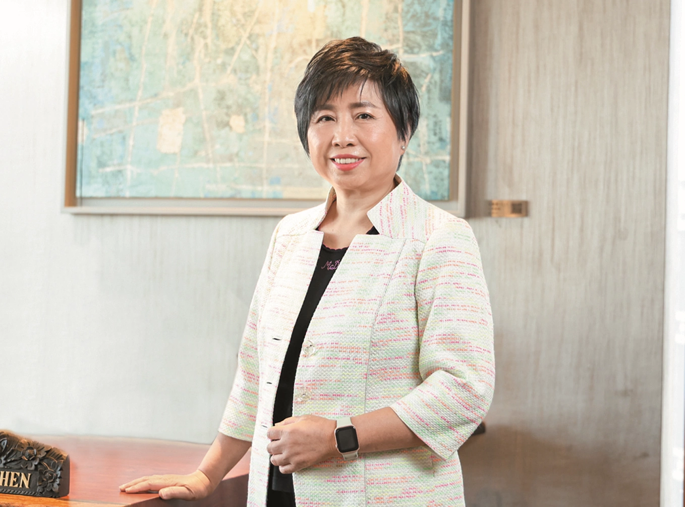 Maggi Chen, chairwoman of Chenbro Micom. Photo courtesy of the company