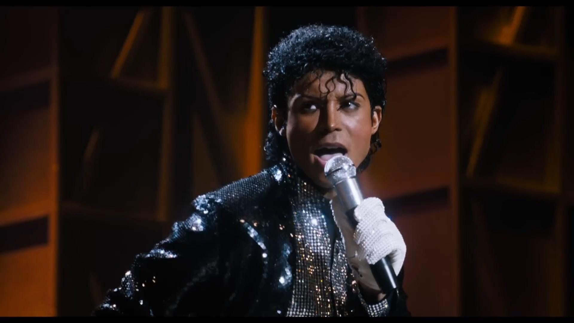 Jaafar Jackson en un momento de Michael.