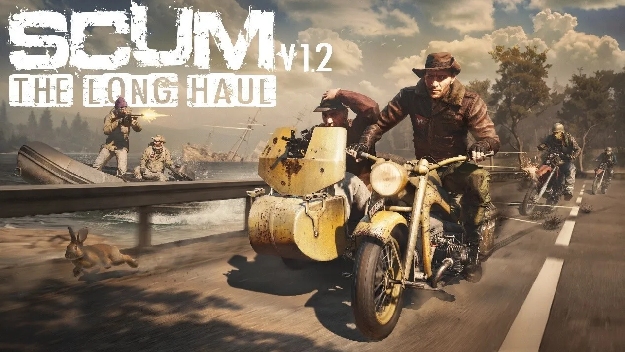 大型开放世界生存游戏《SCUM 人渣》 1.2更新“漫漫征途”上线