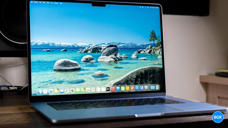 Apple MacBook Air with the M5 chip on a desk