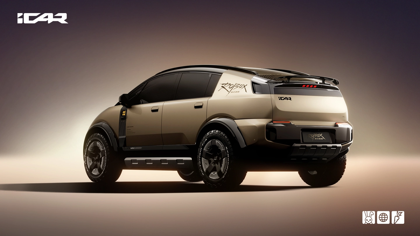 号称下一代智能出行新物种,奇瑞 iCAR ROBOX 概念车全球首秀