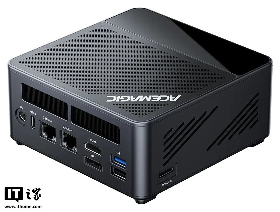 ACEMAGIC 阿迈奇推出 F5A 迷你主机:锐龙 AI 9 HX 470 处理器、32GB 内存,支持 OCuLink 外接显卡