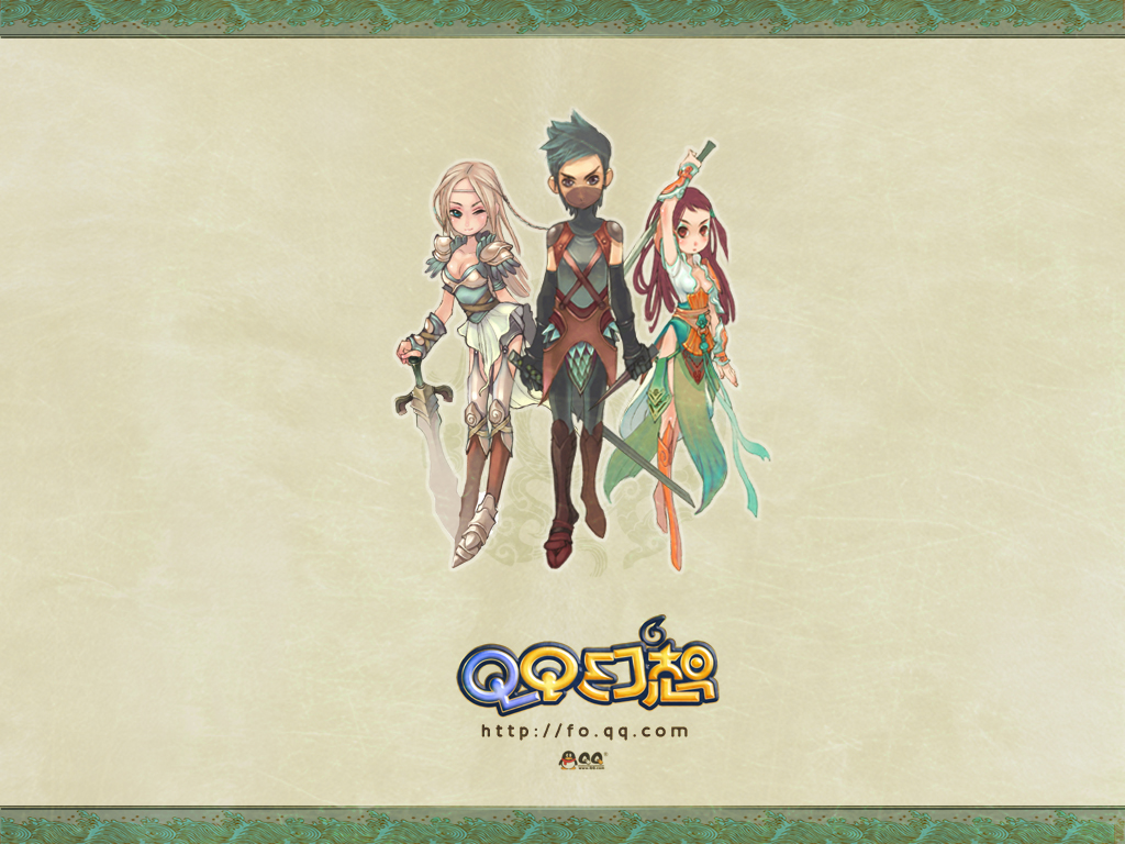 《QQ 幻想》当时感觉和游戏画面相当不符的游戏海报和壁纸 《QQ 幻想》当时感觉和游戏画面相当不符的游戏海报和壁纸