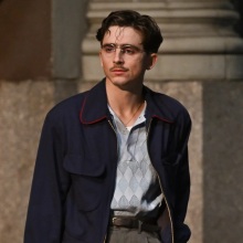 Timothee Chalamet as Marty Mauser in "Marty Supreme"