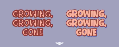 Left: paint-order: stroke; Right: paint-order: fill.