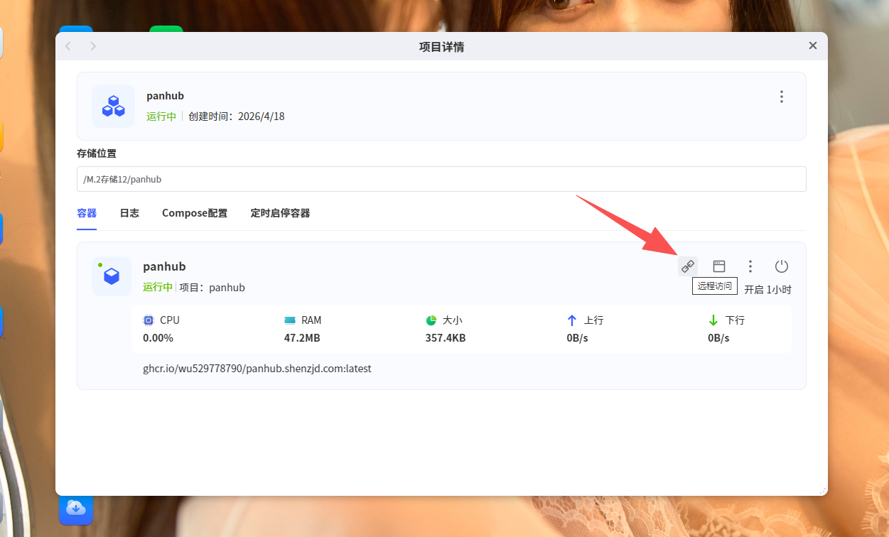 项目访问