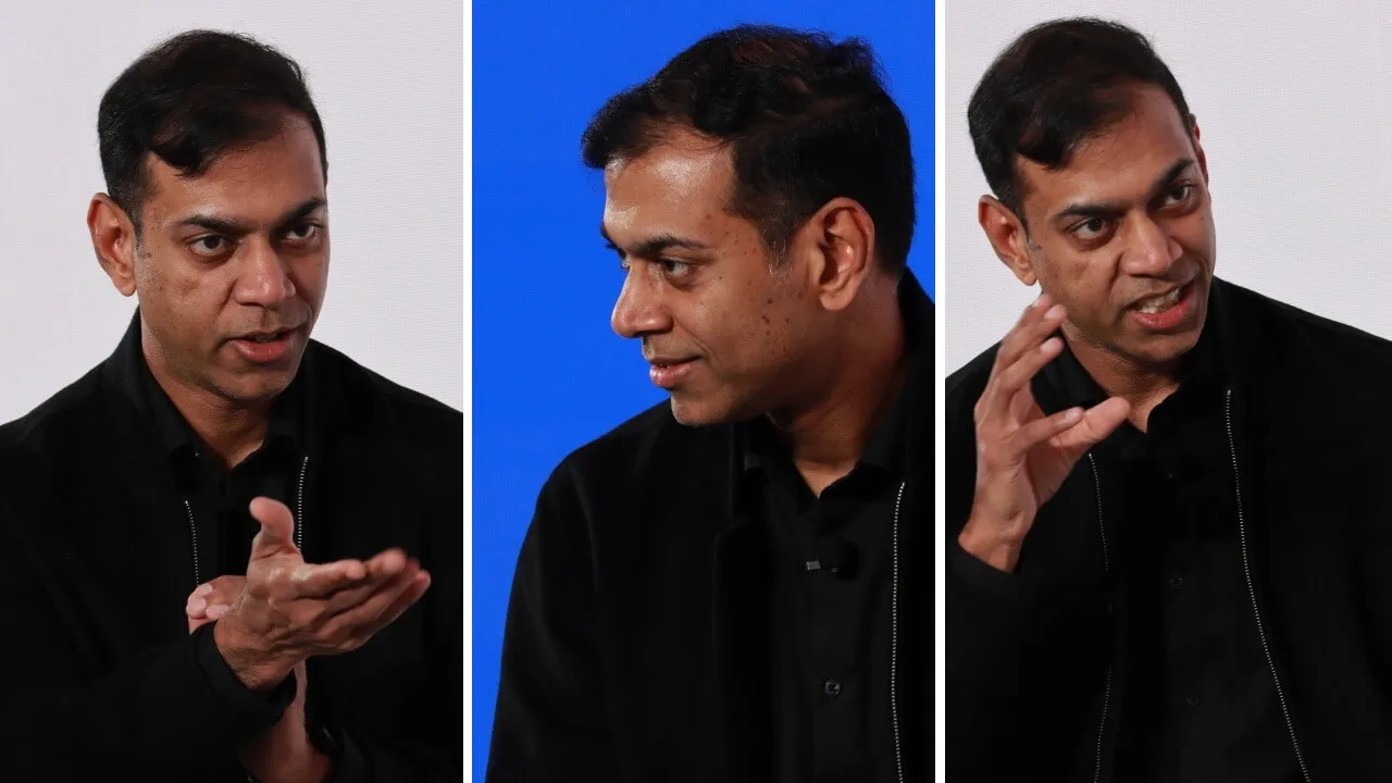 Prakash Arunkundrum at the HP Imagine event in New York City.