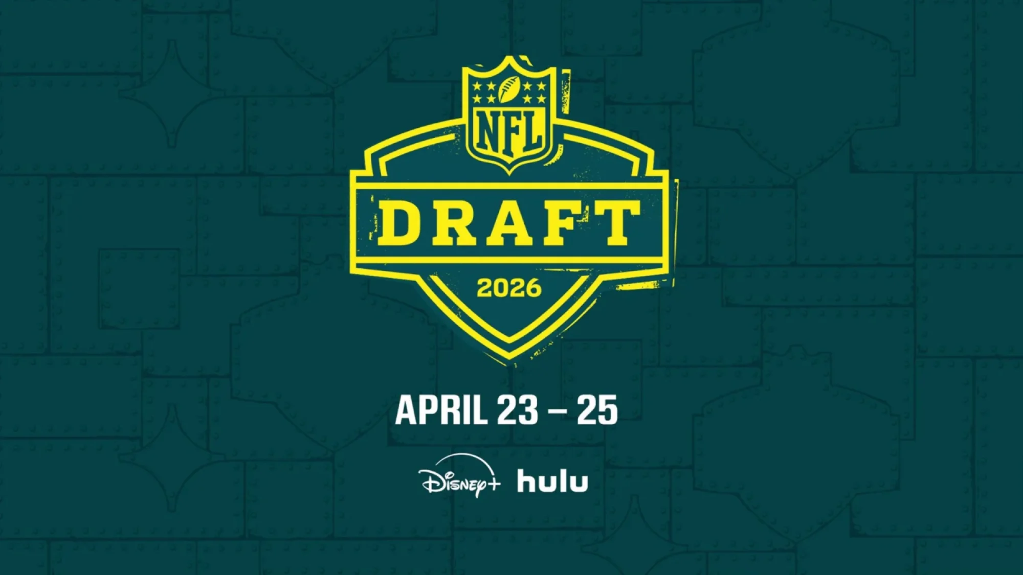 NFL Draft 2026 logo with details