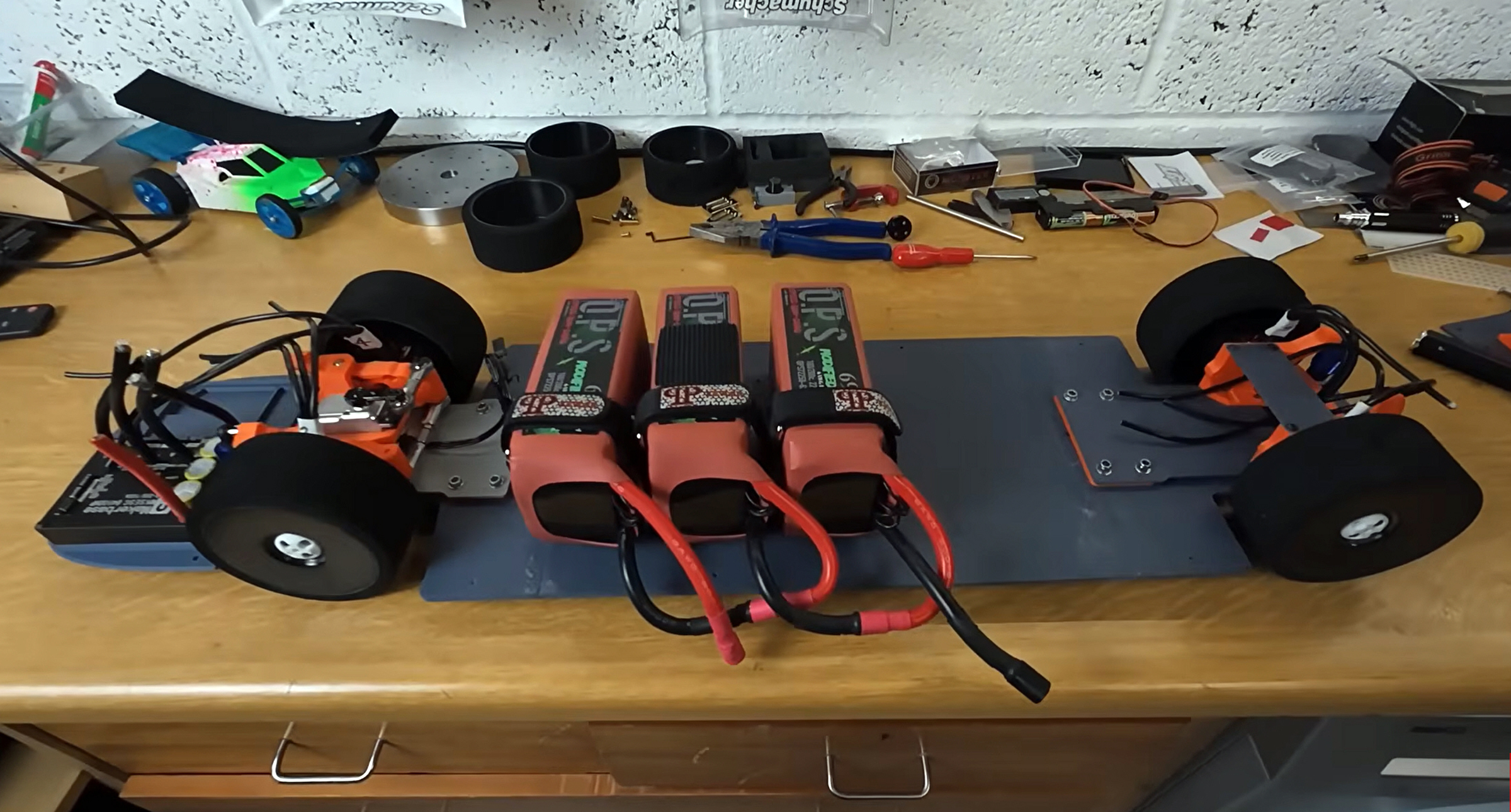 250mph remote control car taking shape