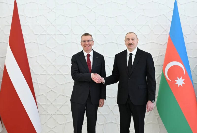 News about - Official welcome ceremony held for President of Latvia -  PHOTO 
