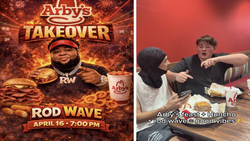 Rod Wave Arby’s Takeover meme / Rod Wave Meal Meat Mountain explained.