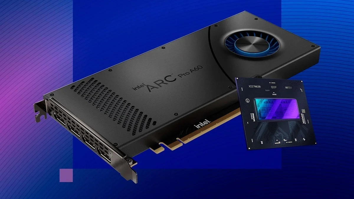 英特尔推出Arc Pro A60专业显卡:ACM-G12 GPU、12GB VRAM、130W单槽设计,售价175美元
