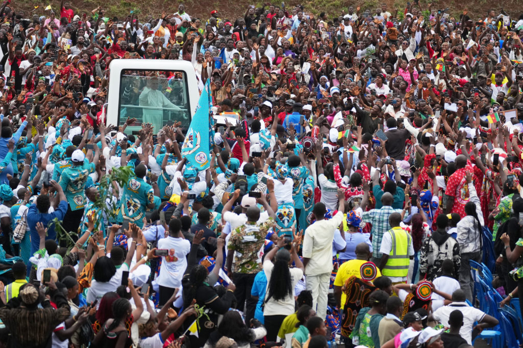 APTOPIX Cameroon Africa Pope