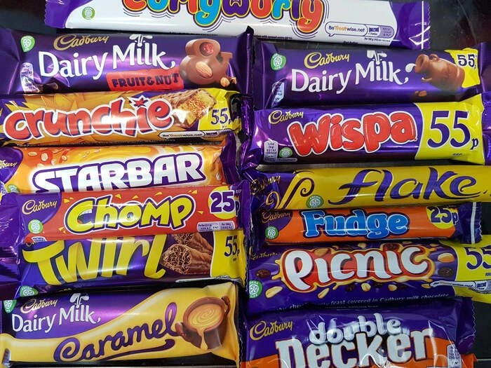 Продукция компании Cadbury Продукция компании Cadbury