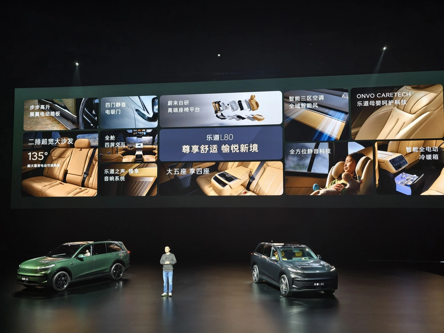 预售价 24.58 万元起,蔚来乐道 L80 大五座 SUV 开启预售