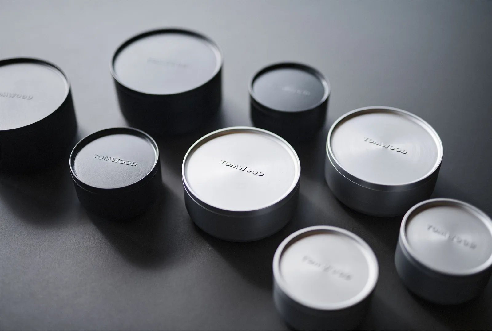 Tom Wood recently overhauled its packaging switching from recycled polyester to recycled aluminium.