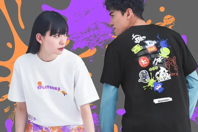 优衣库推出《斯普拉遁3》主题UT,日本3月24日发售