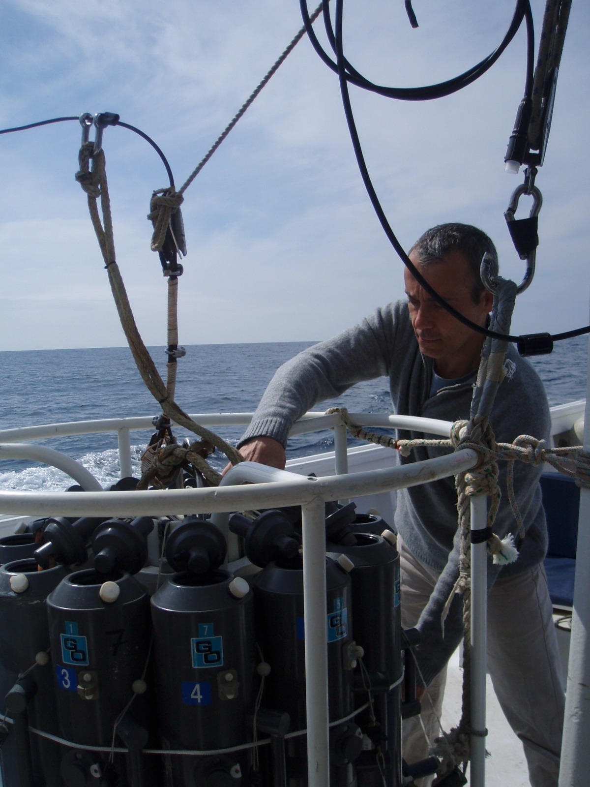 El ocean�grafo Manuel Vargas