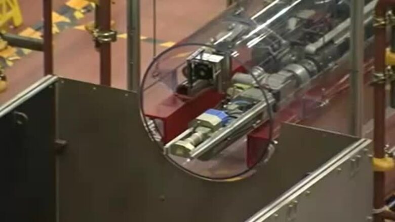 3回目採取に向け　デブリ取出し大型ロボット第一原発に搬入完了＜福島第一原発＞｜FNNプライムオンライン