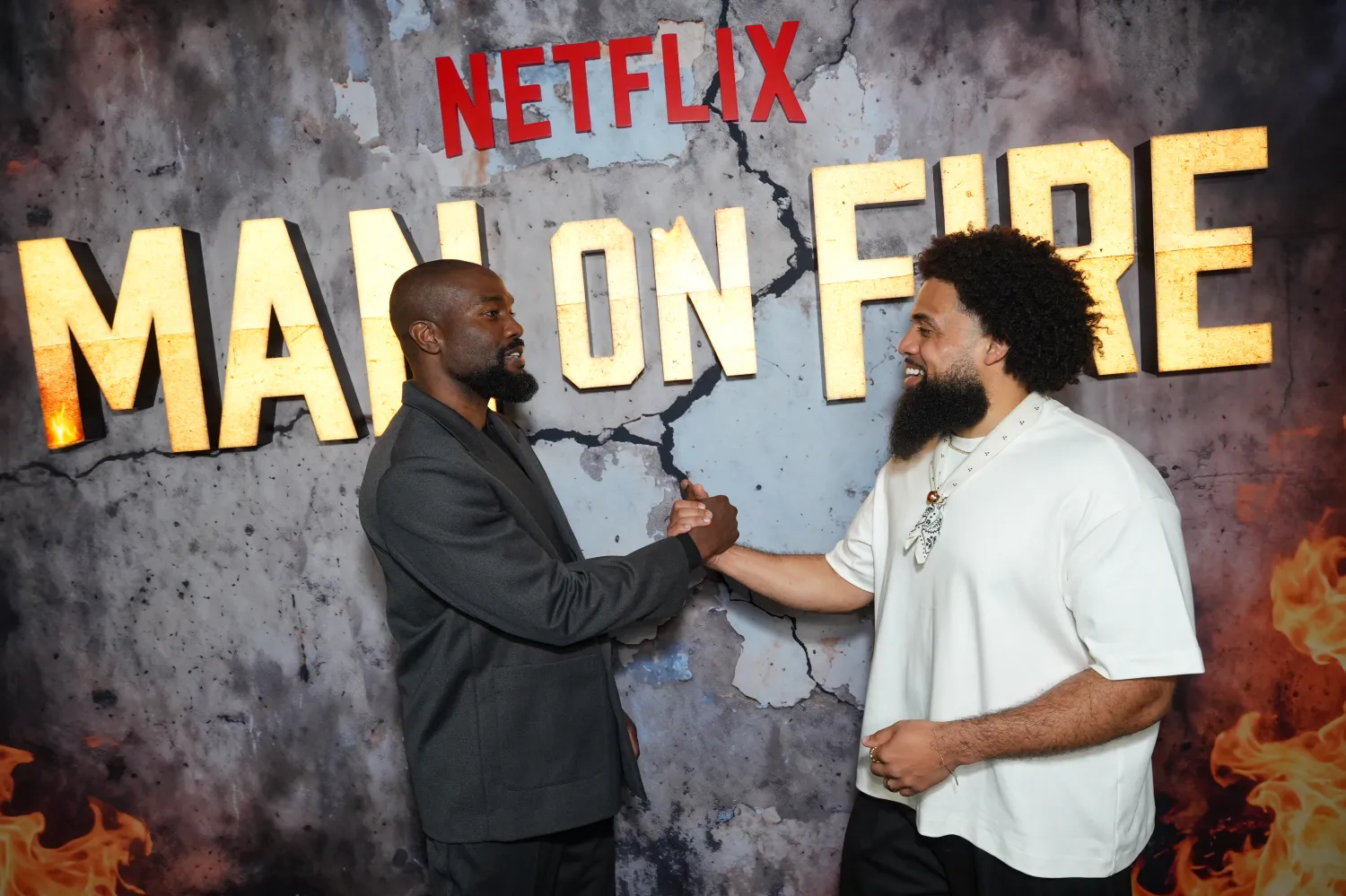 LYahya Abdul-Mateen II and EP Steven Caple Jr. celebrated Netflix's Man on Fire with a special screening in L.A. on Tuesday.
