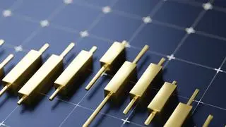 Bullion remains about a quarter higher this year after hitting a record above $3,500 last week before losing some ground. Bullion remains about a quarter higher this year after hitting a record above $3,500 last week before losing some ground.