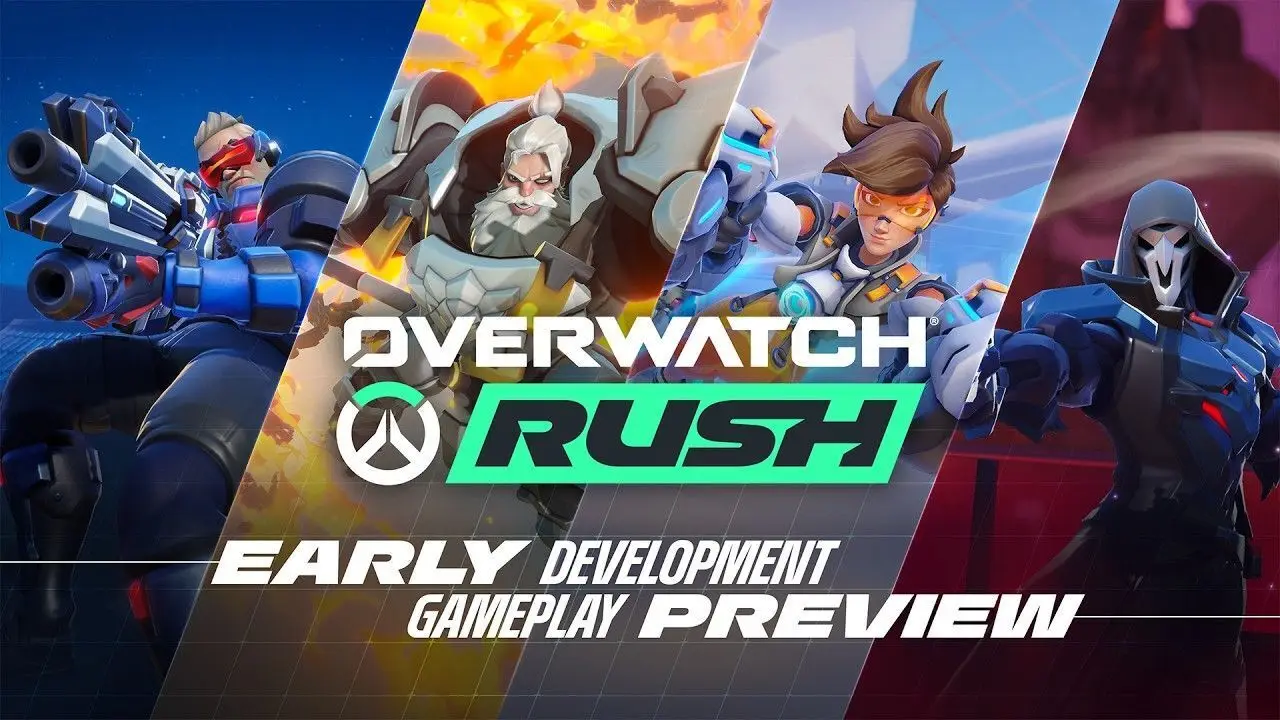 《守望先锋》移动版《守望先锋：RUSH》正式公布！