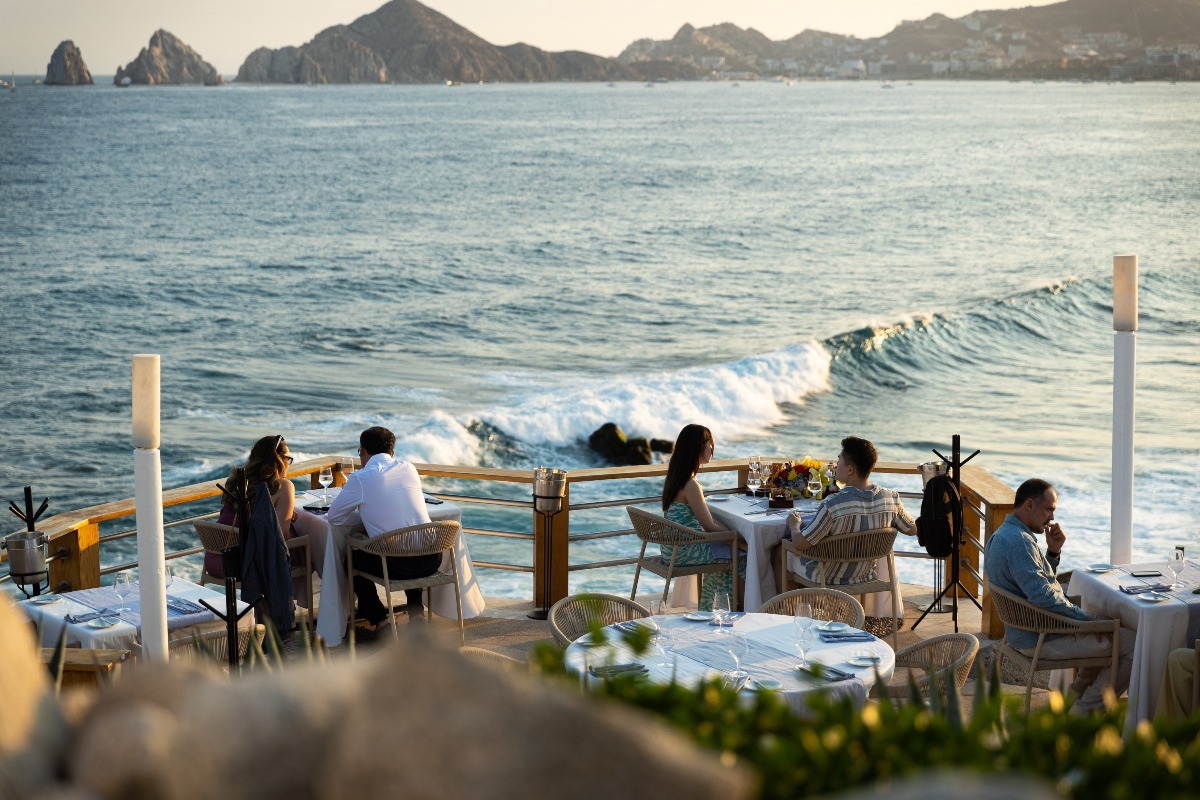 Vistas del restaurante Sunset Monalisa.