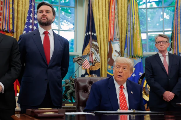 President Trump Announces A Trade Agreement With The United Kingdom 
