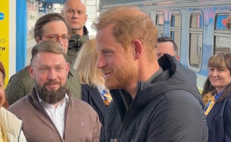Prince Harry makes surprise visit to Kyiv - VIDEO Prince Harry makes surprise visit to Kyiv - VIDEO