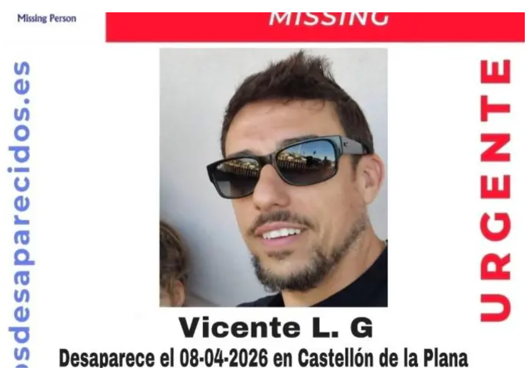 Cartel publicado por SOS Desaparecidos en redes sociales.