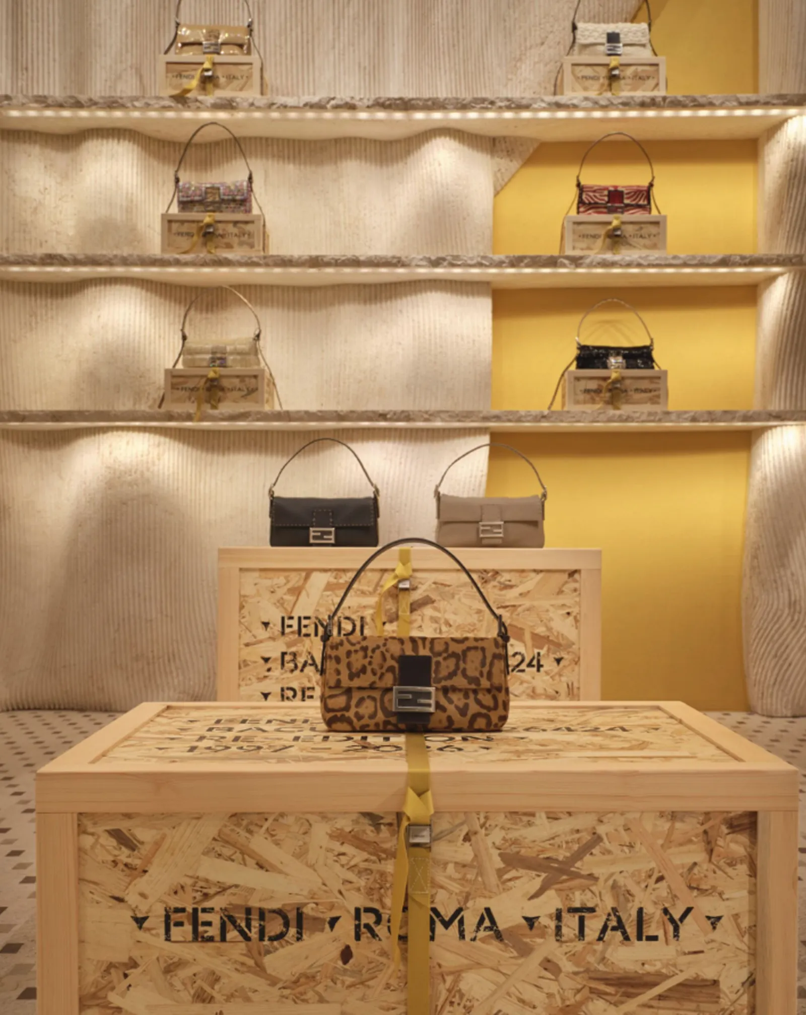 Image may contain Accessories Bag Handbag Box and Crate