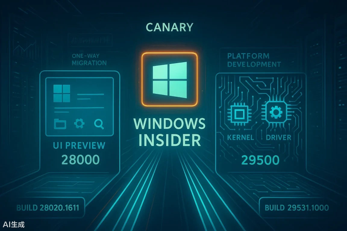 微软推送 Win11 Canary 29565.1000/28020.1812 预览版:增强触控板、优化拖拽托盘