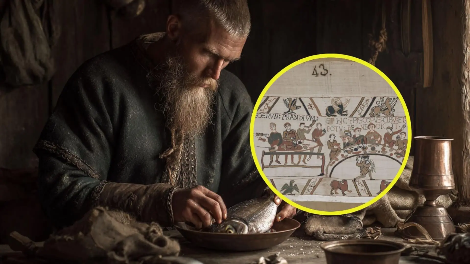 Dieta vikinga en Inglaterra