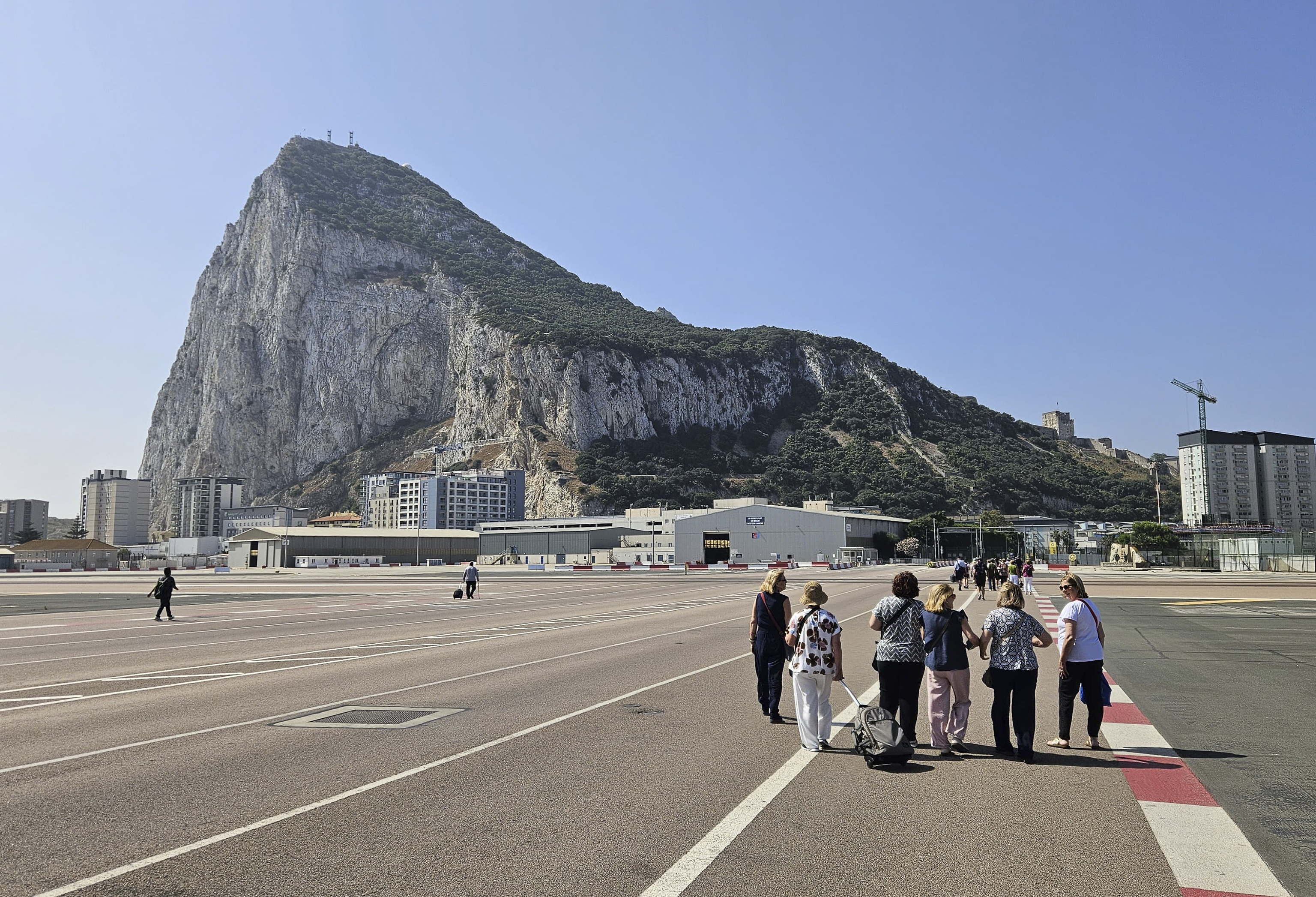 Vista del Pe�on de Gibraltar.