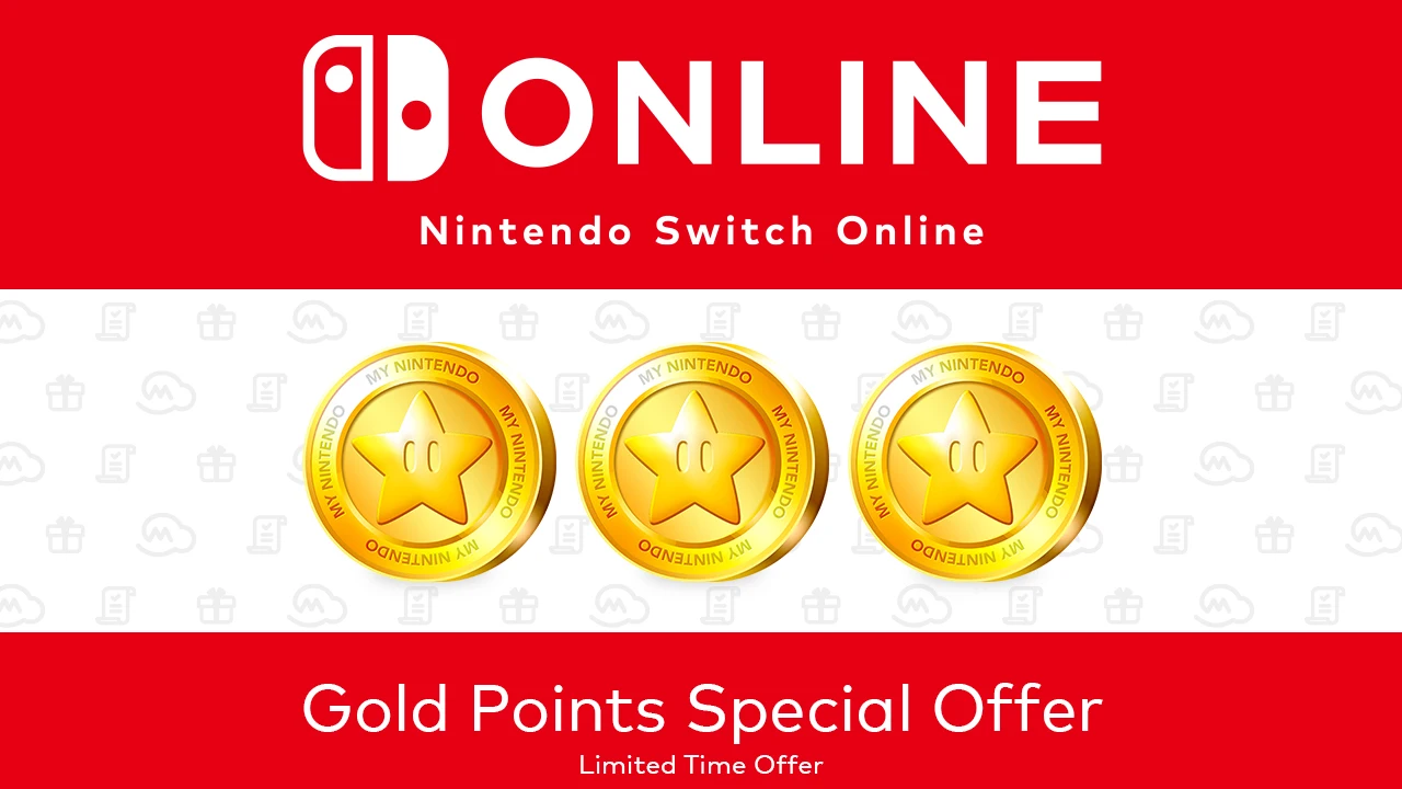 指定游戏双倍点数：任天堂eShop现已开启“My Nintendo黄金点数2倍活动”
