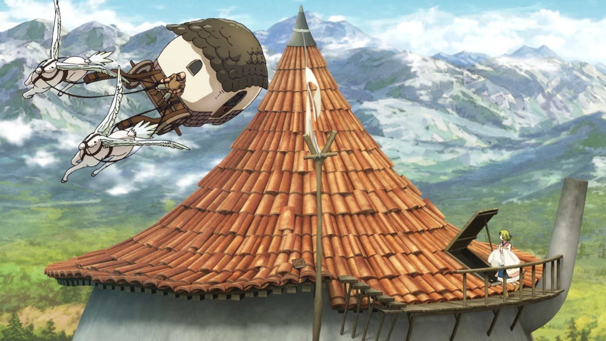 A scene from "Witch Hat Atelier."