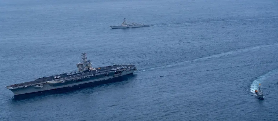 Nimitz Carrier Strike Group and Ecuadorian Navy Conduct a Bilateral Maritime Engagement