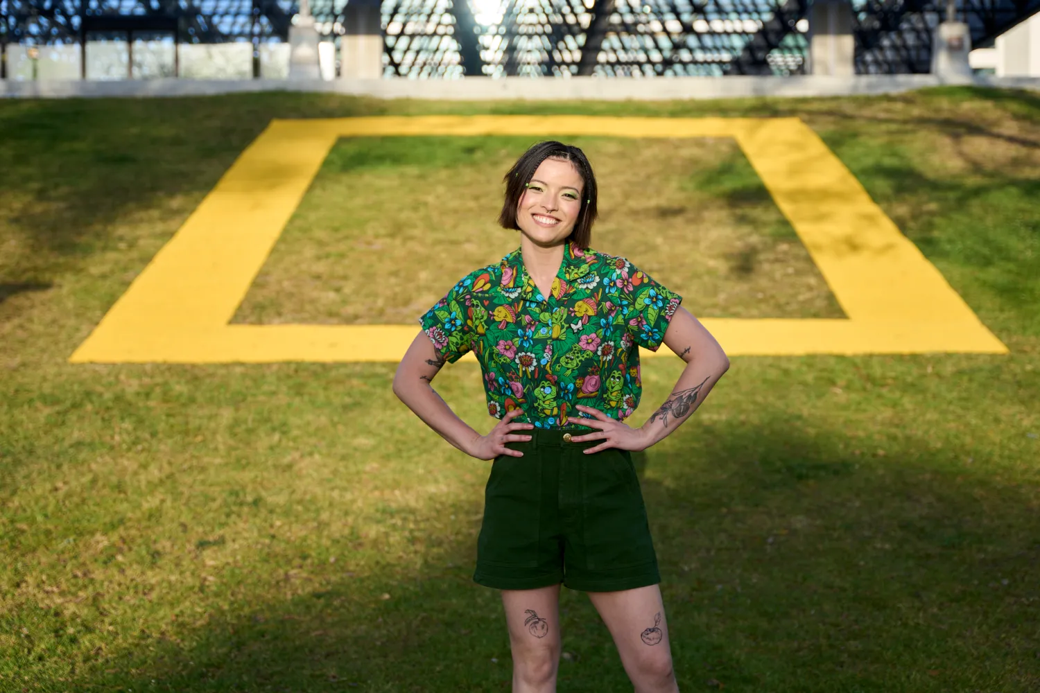 Piper Curda, voice of Mabel in Disney Pixar’s Hoppers, hosted National Geographic’s “An Evening of Wonder” event to celebrate Earth Month at La Brea Tar Pits on April 17.