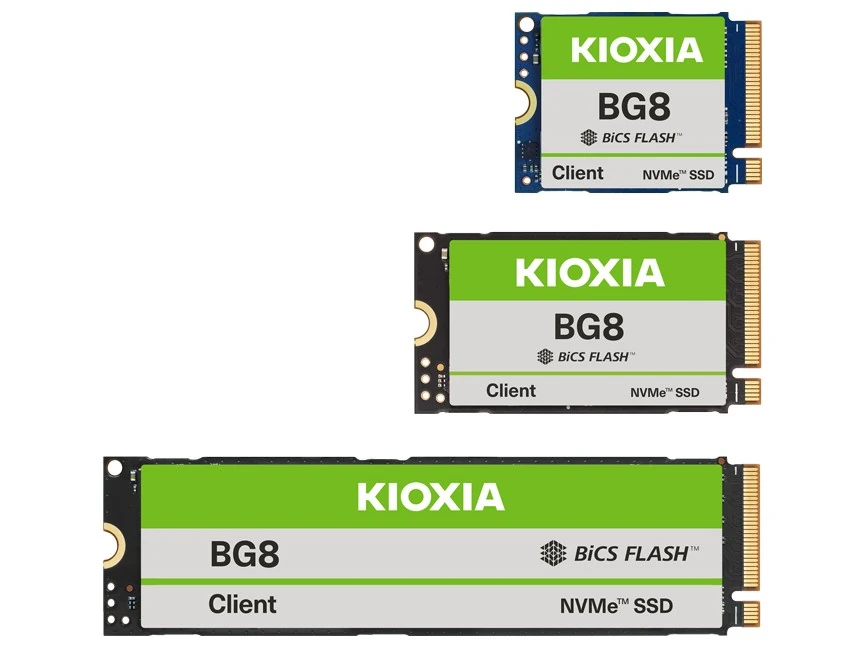 铠侠发布主流级 PCIe Gen5 cSSD 产品 BG8,顺序读取可达 10300MB/s