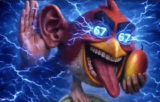 67 67